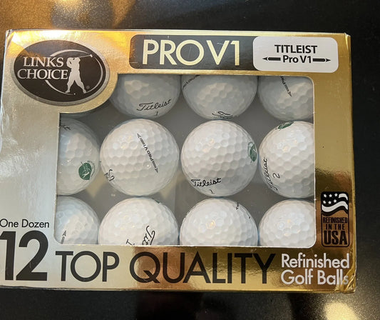 Links Choice Titlest ProV1 Refinished Golf Balls