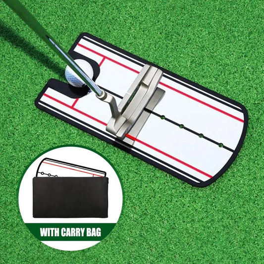 Professional Golf Putting Alignment Mirror: Enhance Your Putter Skills with Precision Training Aid and Eye Line Correction