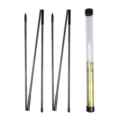 Golf Alignment Collapsible Stick Practice Rods Golf Swing Training Tool